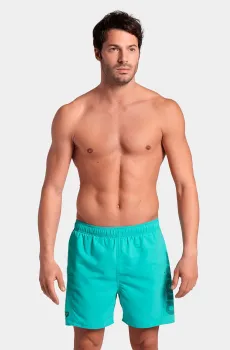 Мужские бирюзовые плавательные шорты FUNDAMENTALS BOXER R Бирюзовый L Arena 006444-870