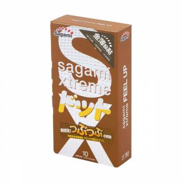 Презервативы латексные Sagami Xtreme Feel Up, 10 шт Презервативы латексные Sagami Xtreme Feel Up, 10 шт