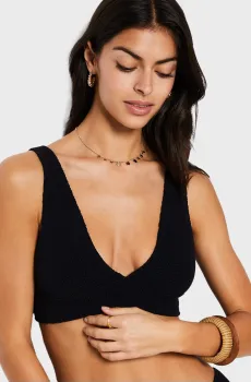 Женский черный лиф от купальника ONESIZE BY ETAM Черный ONESIZE Etam 6544539