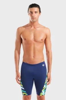 Мужские темно-синие гидрошорты TEXTURE SWIM JAMMER Синий 100 Arena 010734-750