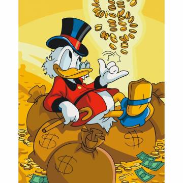 Картина за номерами Art Craft Scrooge McDuck 40 х 50 см (11576-AC) Картина за номерами Art Craft Scrooge McDuck 40 х 50 см (11576-AC)