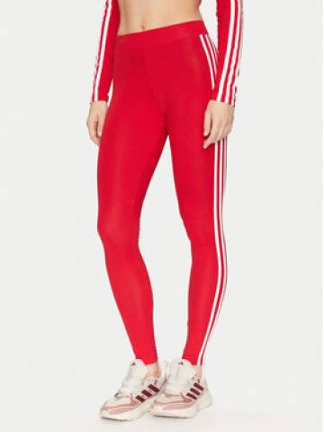 adidas Легінси Adicolor Classics 3-Stripes Leggings IB7382 Червоний adidas Легінси Adicolor Classics 3-Stripes Leggings IB7382 Червоний