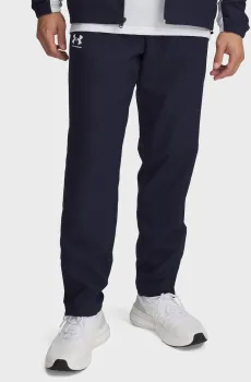 Мужские темно-синие спортивные брюки UA Rival Wvn Windbreaker Pnt Синий L Under Armour 1390150-410