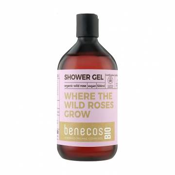 Гель для душа Benecos Shower Gel, Organic Wild Rose, 500 мл