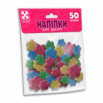 Набор для творчества Vladi Toys Мягкие наклейки Цветок, 50 шт, от 5 лет (VT4206-54) Набор для творчества Vladi Toys Мягкие наклейки Цветок, 50 шт, от 5 лет (VT4206-54)