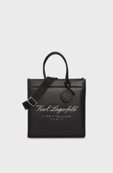 Женская черная сумка HOTEL Черный ONESIZE Karl Lagerfeld 235W3119