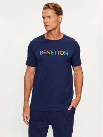 United Colors Of Benetton Футболка 3I1XU100A Cиній Regular Fit United Colors Of Benetton Футболка 3I1XU100A Cиній Regular Fit