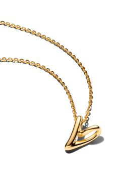 Намисто "Маленьке серце природної форми"