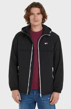 Мужская черная куртка TJM PADDED SOLID CHICAGO EXT Черный S Tommy Jeans DM0DM18908