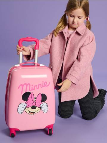 Валіза Minnie Mouse - рожевий Валіза Minnie Mouse - рожевий