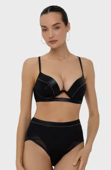 Женский черный лиф от купальника Черный 36C MARC&ANDRE L2513-Y-782