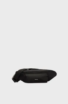 Мужская черная поясная сумка Черный ONESIZE Calvin Klein K50K512229