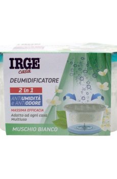 Поглотитель запаха и влаги Irge Белый мускус, 400 мл