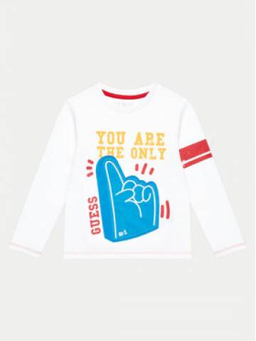 Guess Блузка N4YI10 K6XN4 Білий Regular Fit Guess Блузка N4YI10 K6XN4 Білий Regular Fit