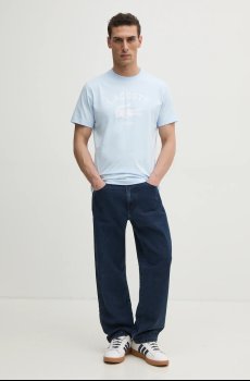 Хлопковая футболка Lacoste
