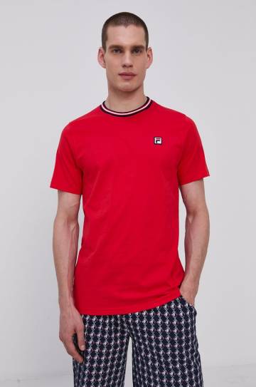 Пижама Fila мужская цвет красный гладкая Пижама Fila мужская цвет красный гладкая