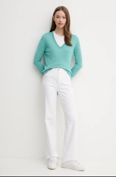 Свитер с примесью шелка United Colors of Benetton