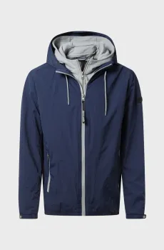 Мужская темно-синяя ветровка Синий S Pierre Cardin PC.-C8 10146.0075