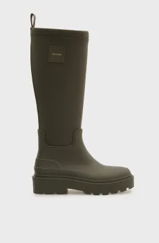 Женские оливковые резиновые сапоги RAINBOOT Оливковый 39 Calvin Klein HW0HW03180