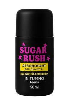 Детский шариковый дезодорант для девочек In. Tumno Teens Sugar Rush от 9 лет, 50 мл