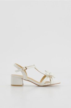 Reserved - Босоніжки на підборах - білий - 637IX-00X