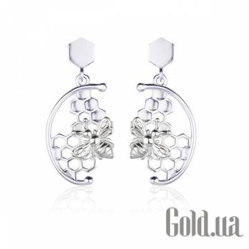 Серьги с подвесками Silvex925 Серьги с подвесками Silvex925