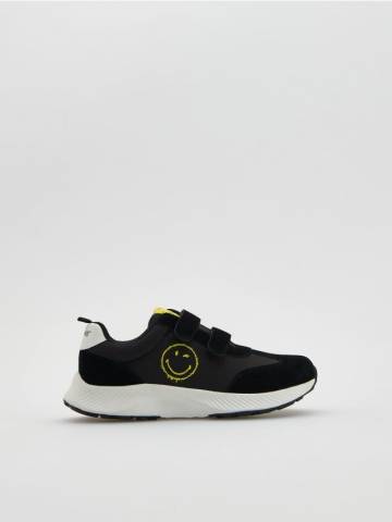 Reserved - BOYS` TREKKING SHOES - чорний - 744FS-99X Reserved - BOYS` TREKKING SHOES - чорний - 744FS-99X