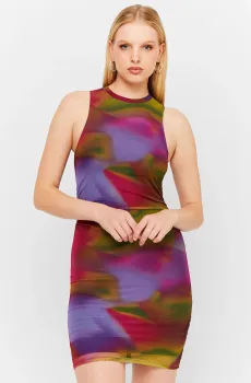 Женское платье с узором Разноцветный S Tally Weijl SDRPEBLOMER