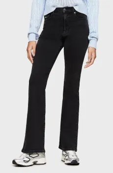 Женские черные джинсы SYLVIA HGH FLR Черный 27-32 Tommy Jeans DW0DW19910