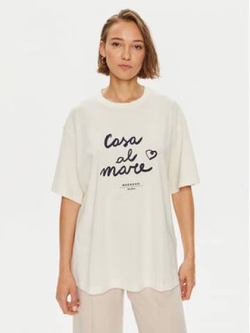 Weekend Max Mara Футболка Xanadu 2425946041600 Écru Oversize Weekend Max Mara Футболка Xanadu 2425946041600 Écru Oversize