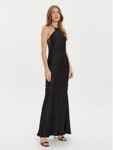 TWINSET Вечірня сукня 242TT2050 Чорний Slim Fit TWINSET Вечірня сукня 242TT2050 Чорний Slim Fit