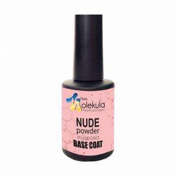 Камуфлирующая база для гель-лака Nails Molekula Professional Nude Base Coat, Powder, 12 мл Камуфлирующая база для гель-лака Nails Molekula Professional Nude Base Coat, Powder, 12 мл