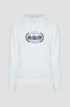 Мужское белое худи Белый M Guess Z3BQ09.KBXX1;G018