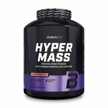 Гейнер BioTech USA Hyper Mass Клубника, в порошке, 2.27 кг Гейнер BioTech USA Hyper Mass Клубника, в порошке, 2.27 кг