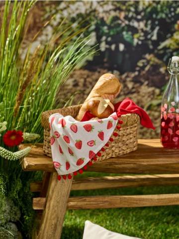 Серветки кухонні, 3 шт. - різнобарвний Серветки кухонні, 3 шт. - різнобарвний