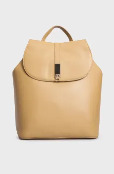 Женский бежевый рюкзак TH HERITAGE BACKPACK Бежевый ONESIZE Tommy Hilfiger AW0AW16769