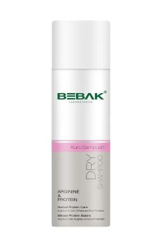 Сухой шампунь для волос BEBAK Dry Shampoo с аргинином и протеином, 200 мл