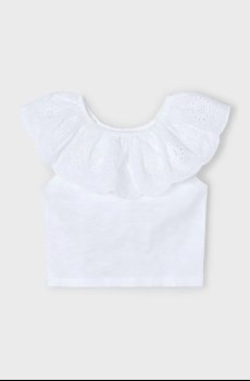 Детская хлопковая футболка Mayoral