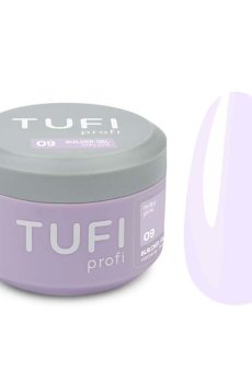 Гель для наращивания ногтей Tufi Profi Builder Gel UV/LED 09 Milky Pink, 50 мл