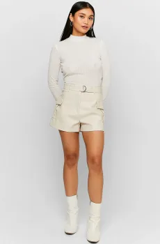 Женские белые шорты Белый 40 Tally Weijl SSHPUALICIA