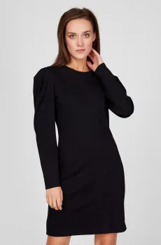 Женское черное платье Черный 40 Naf Naf RHNR20