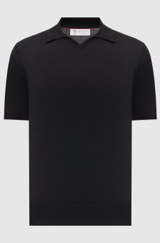 Черное поло