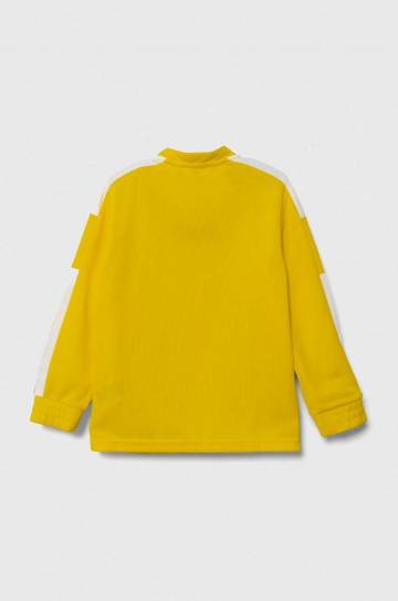Кофта adidas Performance SQ21 TR TOP Y цвет жёлтый узор Кофта adidas Performance SQ21 TR TOP Y цвет жёлтый узор