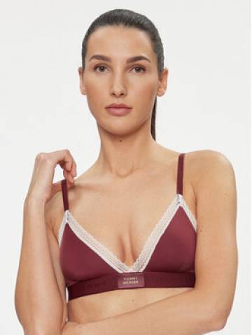 Tommy Hilfiger Бюстгальтер бралетт UW0UW04750 Бордовий