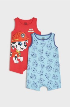 Літні комбінезони 2 pack PAW Patrol - червоний