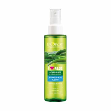Спрей для лица Біокон I Love Aloe Aqua-Mist с термальной водой, 110 мл Спрей для лица Біокон I Love Aloe Aqua-Mist с термальной водой, 110 мл