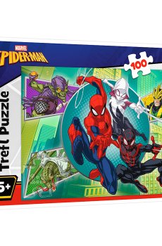 Пазл Trefl Marvel Маска Людини-павука 100 елементів (16519)