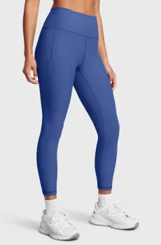Женские синие тайтсы Meridian Rib Ankle Leg Синий XS Under Armour 1386467-432