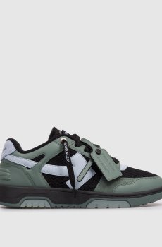 Зеленые комбинированные кроссовки Slim Out Of Office