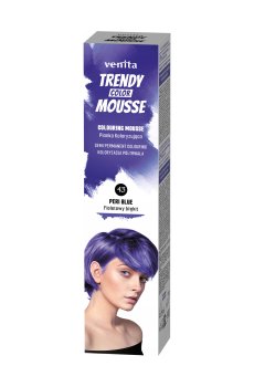 Оттеночный мусс для волос Venita Trendy Color Mousse 43 Фиолетовая лазурь, 75 мл